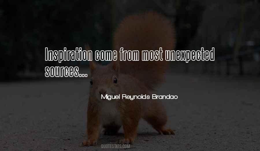 Miguel Reynolds Brandao Quotes #278169