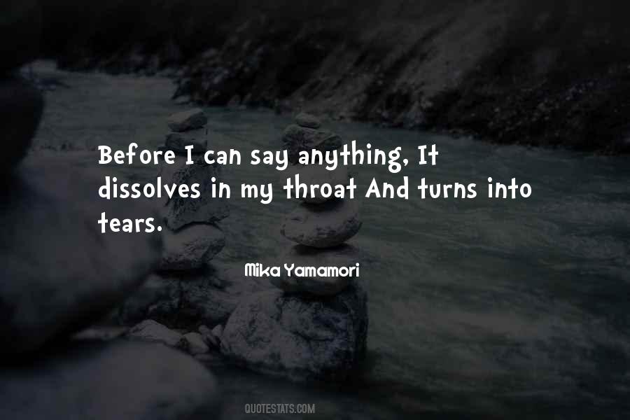 Mika Yamamori Quotes #1869645