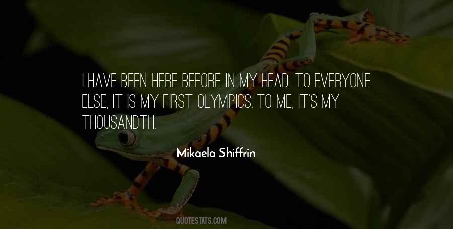 Mikaela Shiffrin Quotes #912495