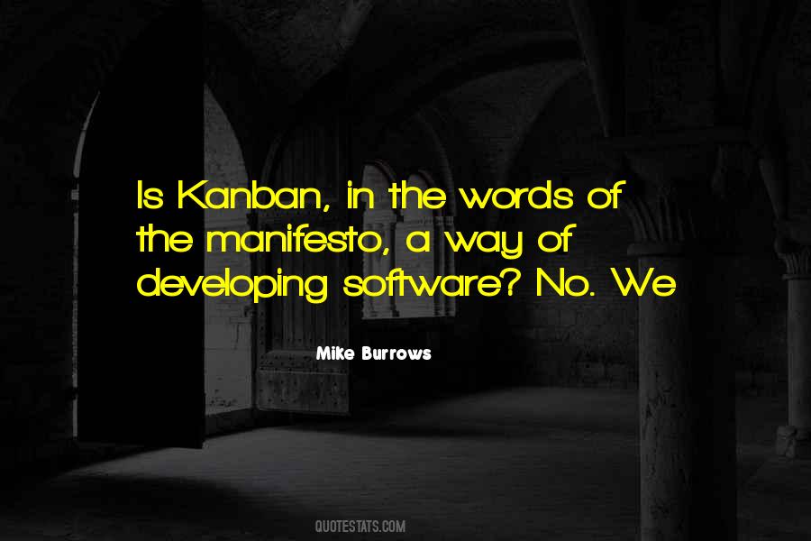 Mike Burrows Quotes #880671