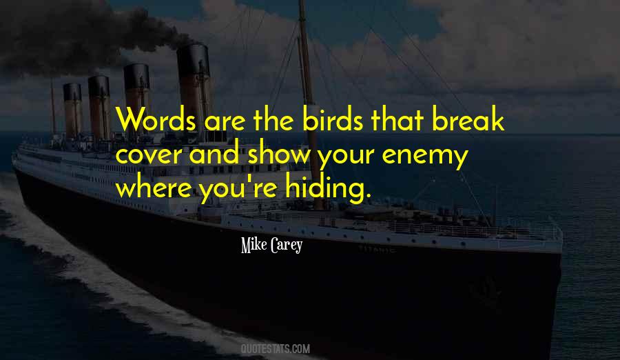Mike Carey Quotes #1588200