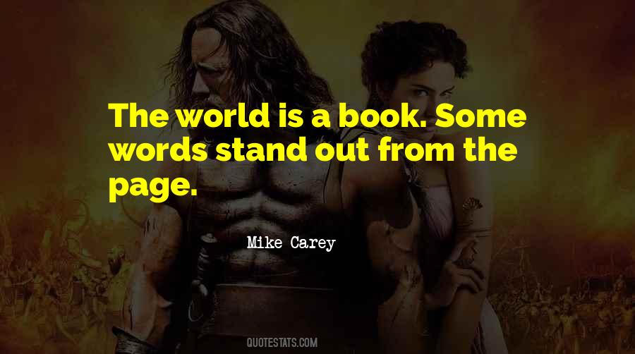 Mike Carey Quotes #331300