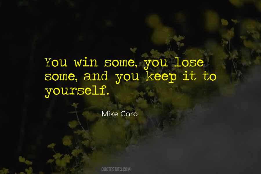 Mike Caro Quotes #418980