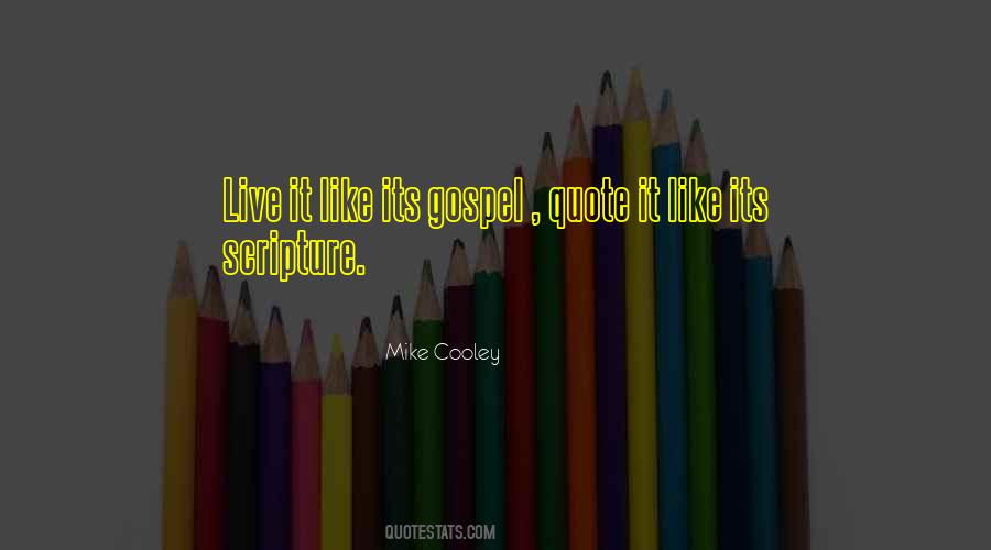Mike Cooley Quotes #1330876