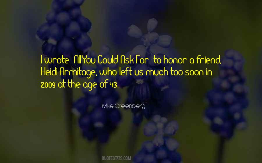 Mike Greenberg Quotes #917113