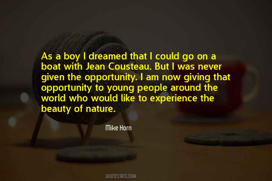 Mike Horn Quotes #270340