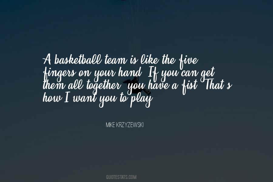 Mike Krzyzewski Quotes #974693