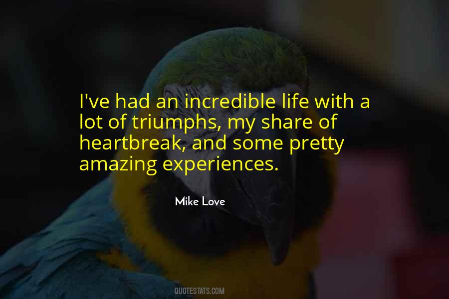 Mike Love Quotes #63554