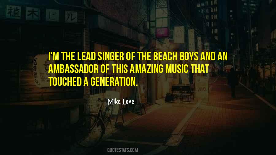 Mike Love Quotes #657106