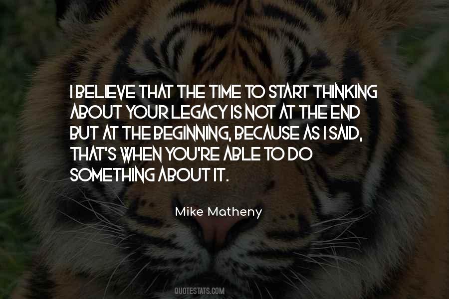 Mike Matheny Quotes #339127
