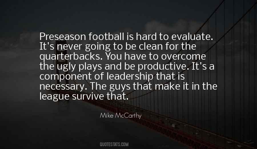 Mike McCarthy Quotes #10759