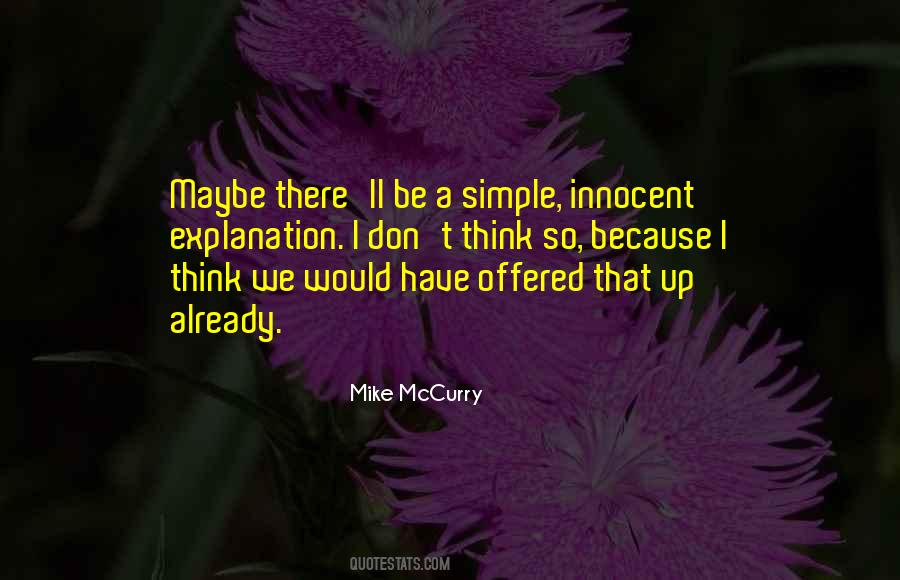 Mike McCurry Quotes #1018261