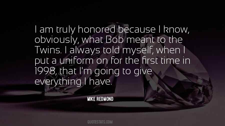 Mike Redmond Quotes #1718656