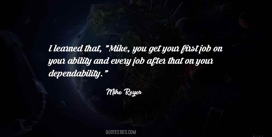 Mike Royer Quotes #1415675