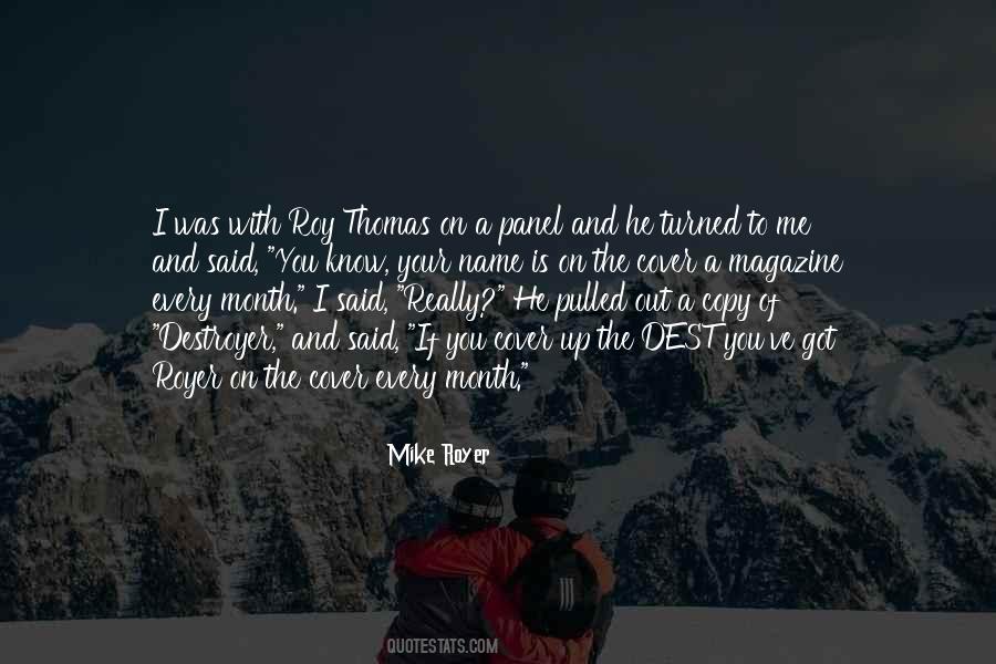 Mike Royer Quotes #600311