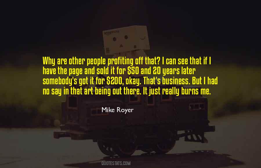 Mike Royer Quotes #75252