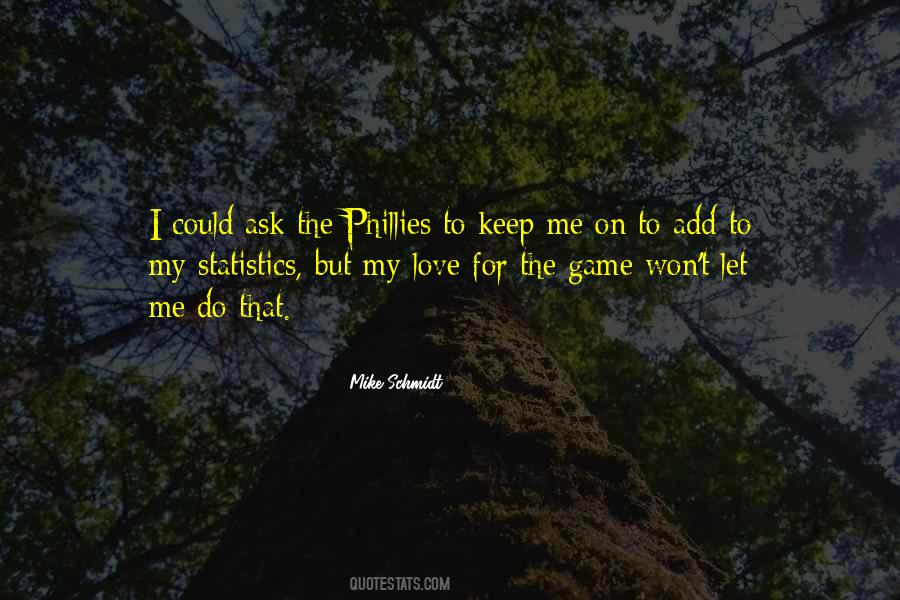 Mike Schmidt Quotes #589993