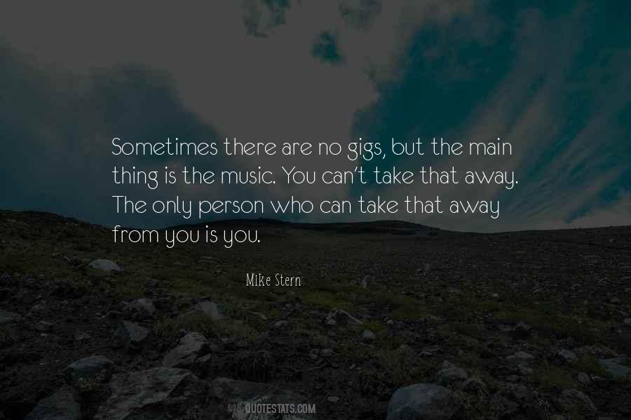 Mike Stern Quotes #1278450