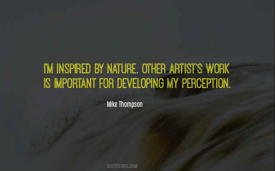 Mike Thompson Quotes #1141944