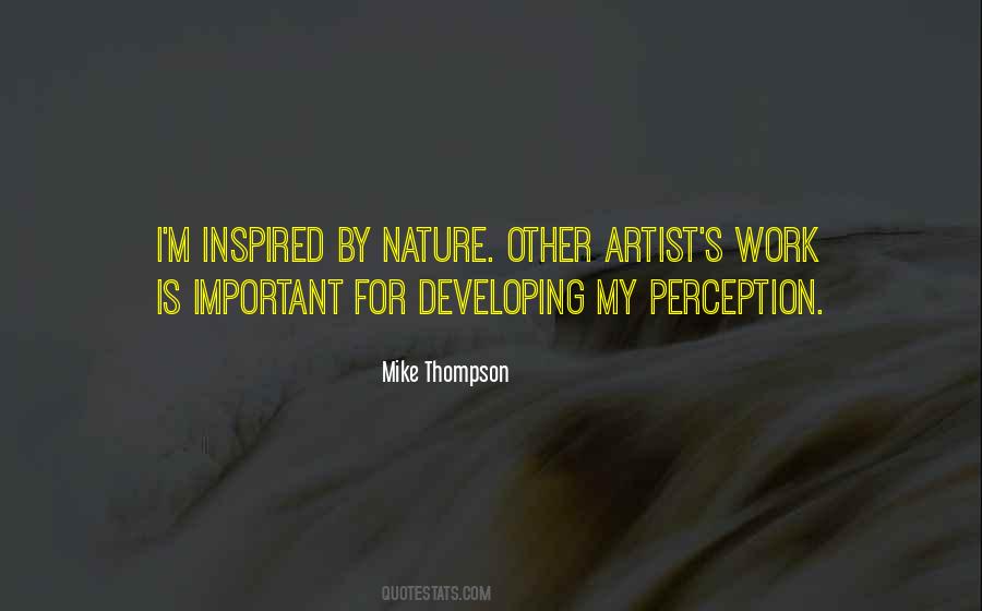 Mike Thompson Quotes #1141944