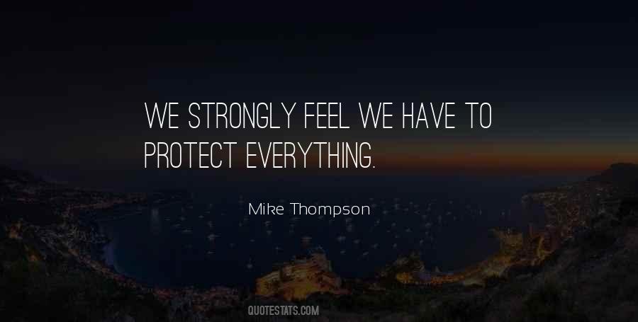 Mike Thompson Quotes #1662967