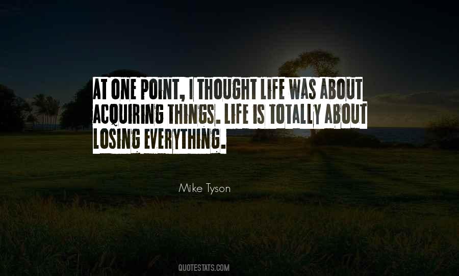 Mike Tyson Quotes #889226