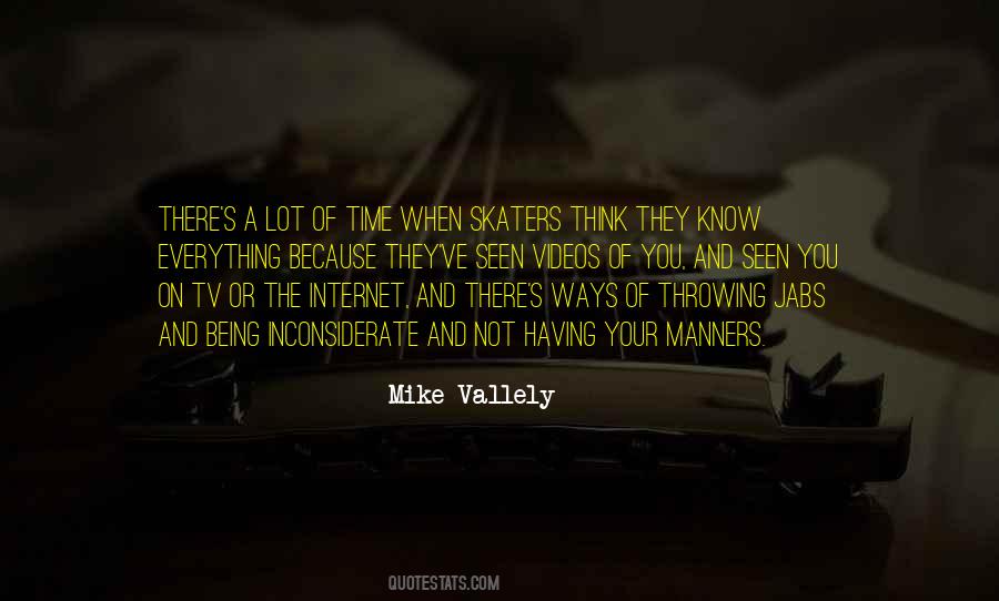 Mike Vallely Quotes #291768