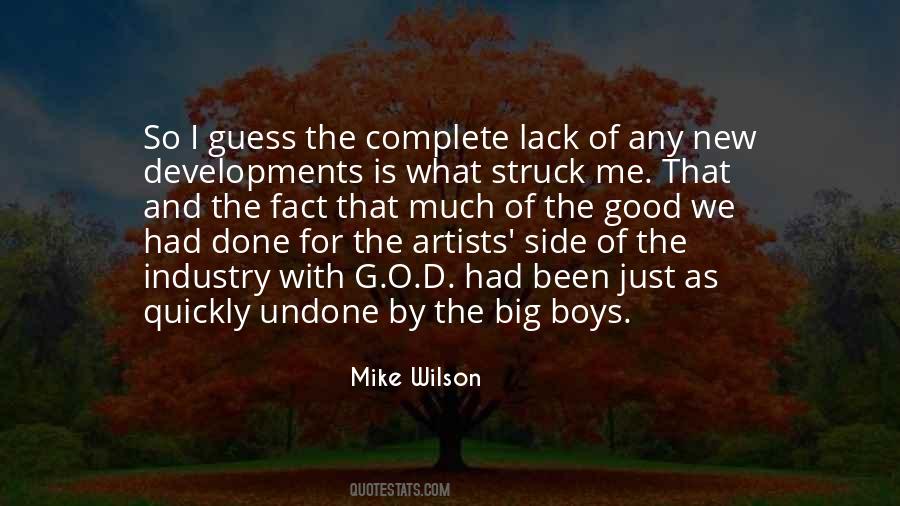 Mike Wilson Quotes #1061192