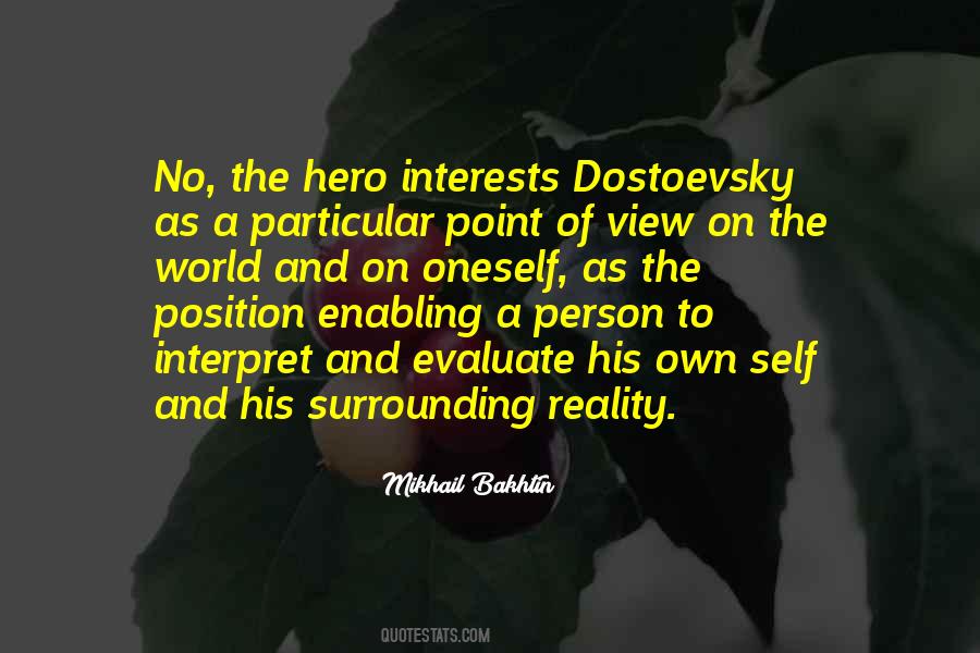 Mikhail Bakhtin Quotes #1633614