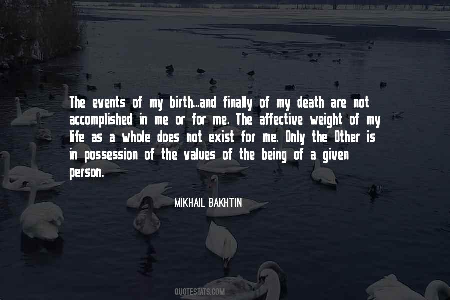 Mikhail Bakhtin Quotes #29507