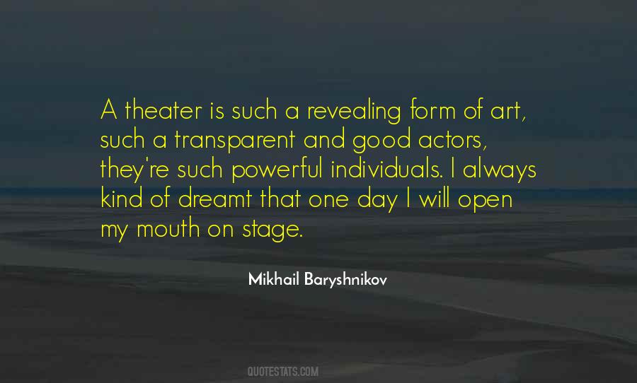 Mikhail Baryshnikov Quotes #147382