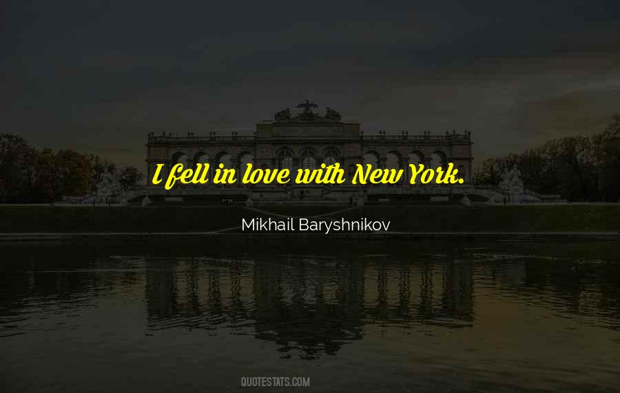 Mikhail Baryshnikov Quotes #979200
