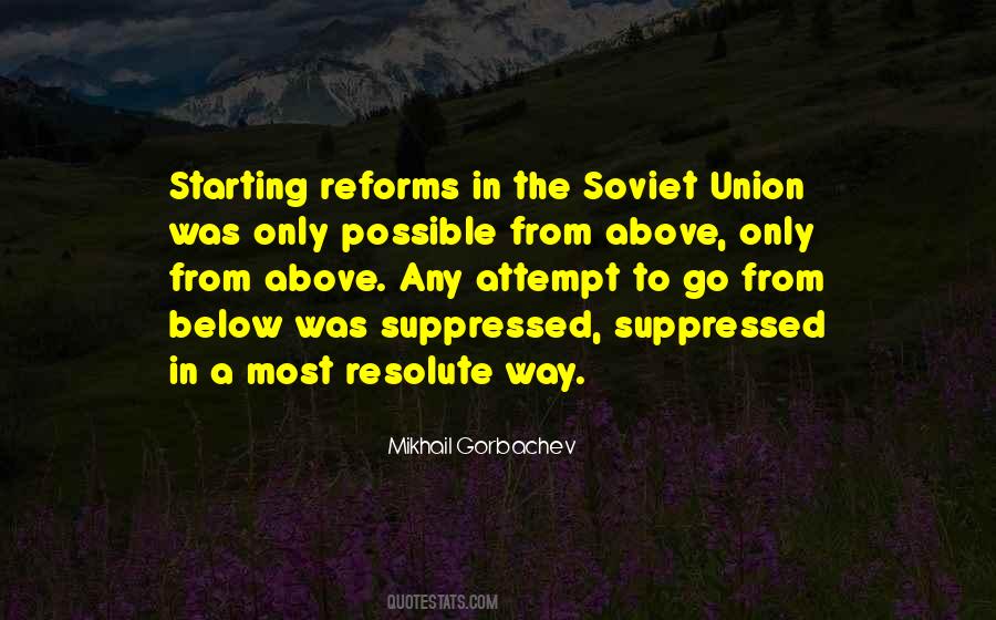 Mikhail Gorbachev Quotes #1019686