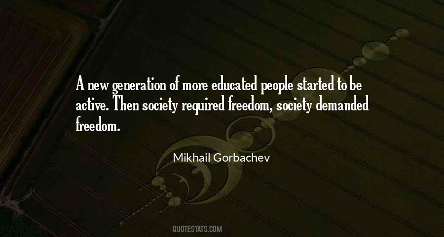 Mikhail Gorbachev Quotes #791453