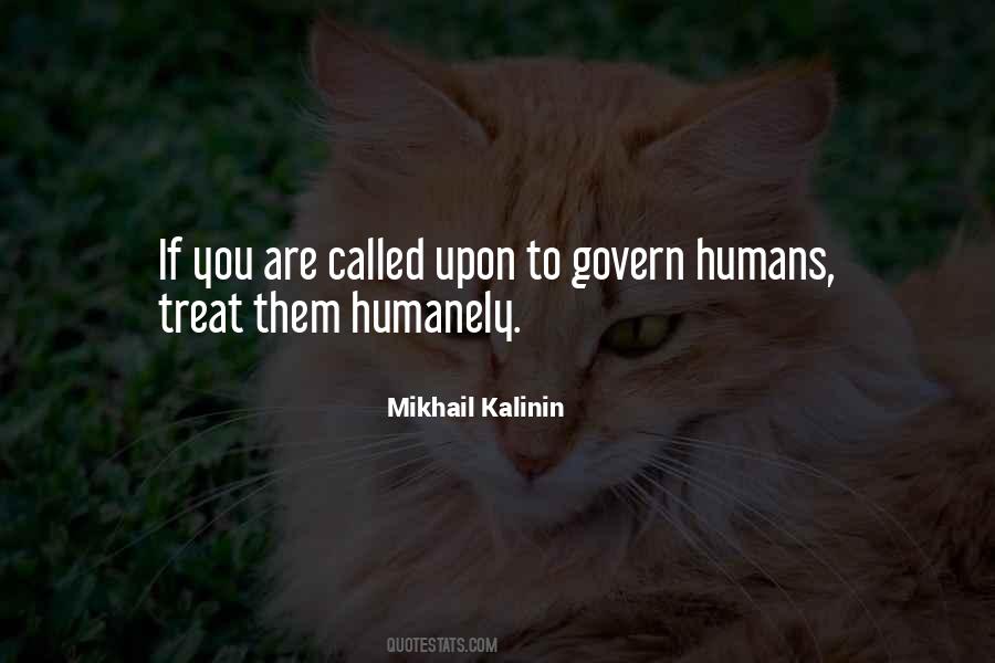 Mikhail Kalinin Quotes #1865119