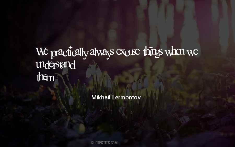 Mikhail Lermontov Quotes #1662193