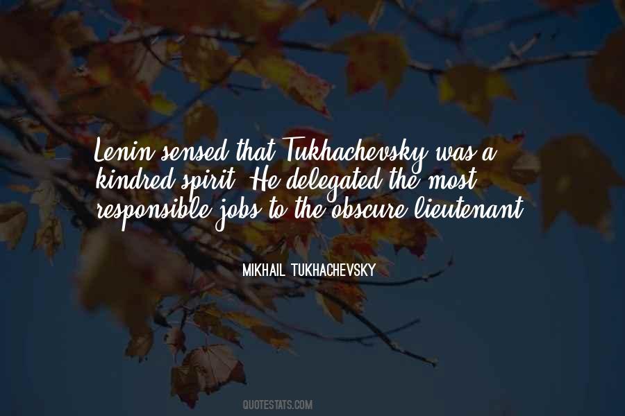 Mikhail Tukhachevsky Quotes #625490