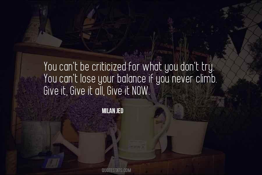 Milan Jed Quotes #705342