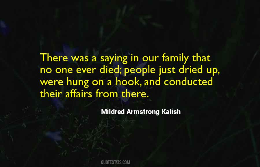 Mildred Armstrong Kalish Quotes #1166890