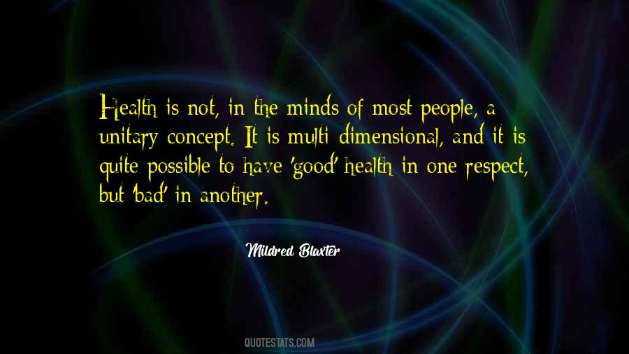 Mildred Blaxter Quotes #550710