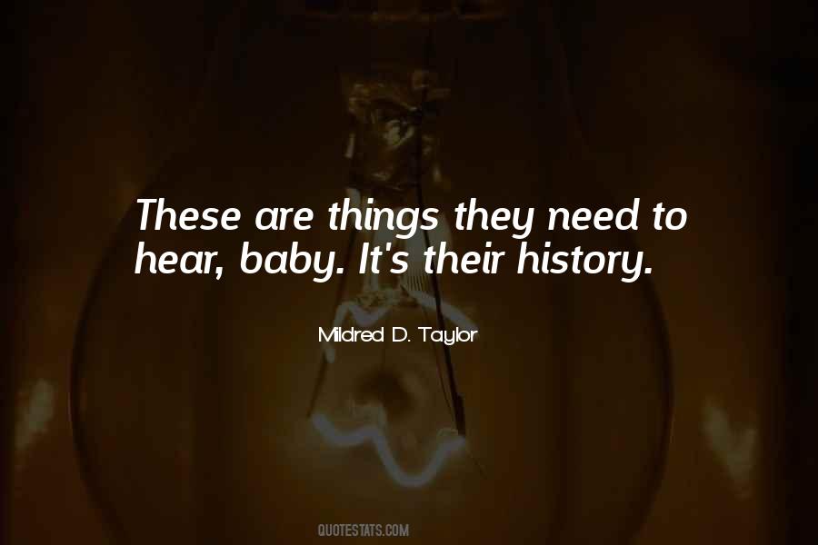 Mildred D. Taylor Quotes #1728553