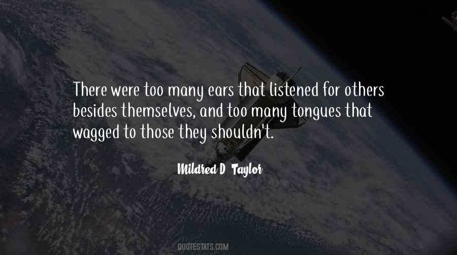 Mildred D. Taylor Quotes #767181