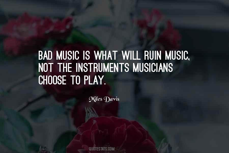 Miles Davis Quotes #271207