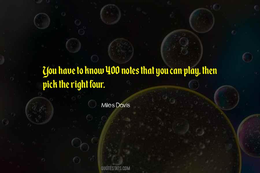 Miles Davis Quotes #501648
