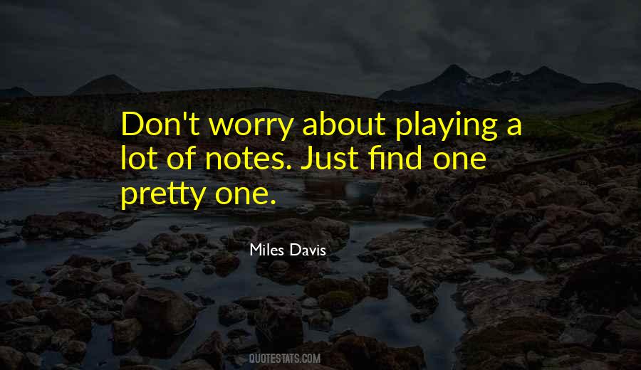 Miles Davis Quotes #94124