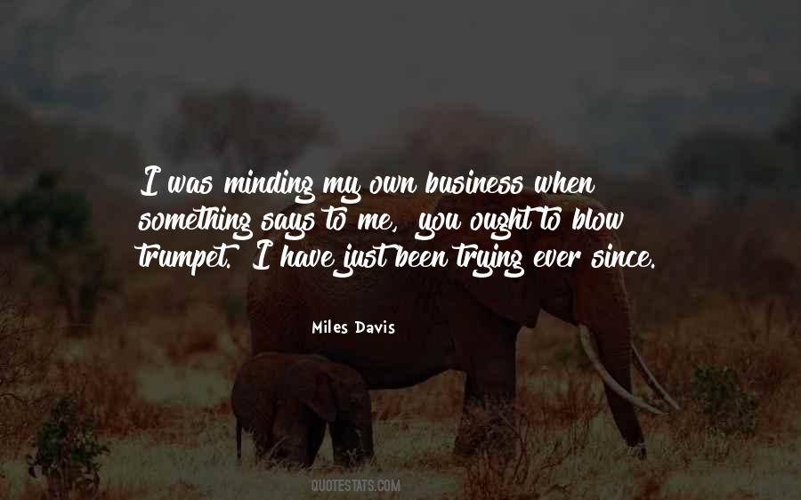 Miles Davis Quotes #97901