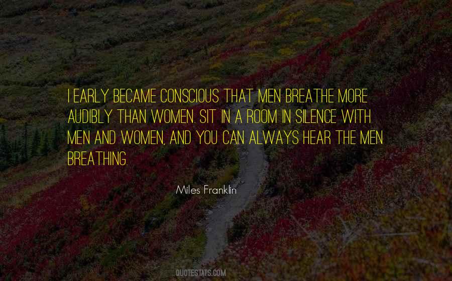 Miles Franklin Quotes #706280