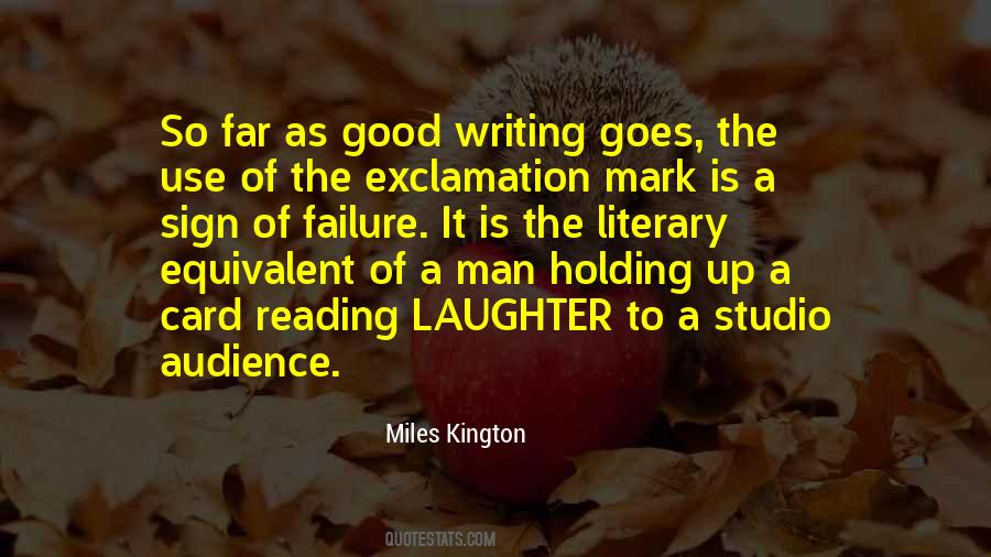 Miles Kington Quotes #1078900