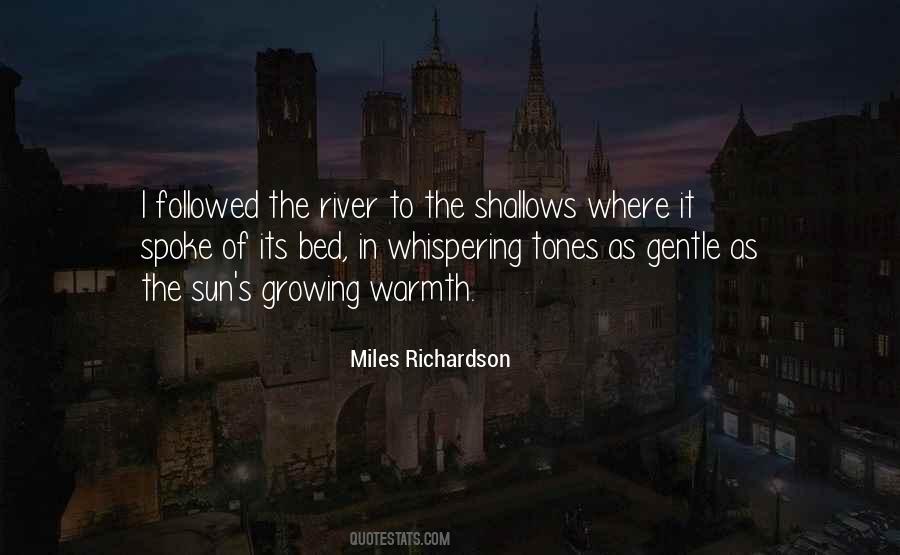 Miles Richardson Quotes #169165