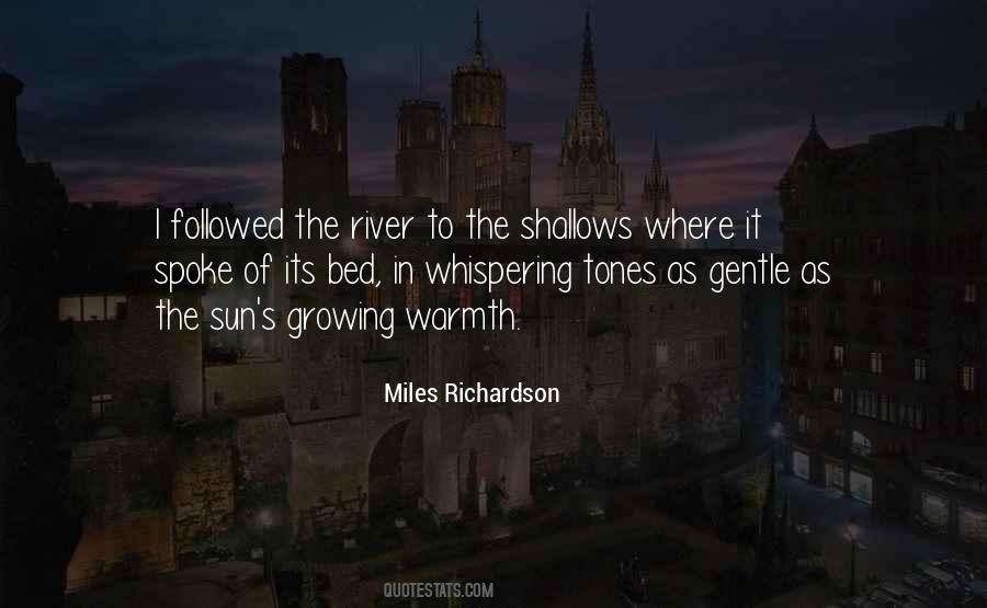 Miles Richardson Quotes #169165 Miles Richardson Quotes #169165